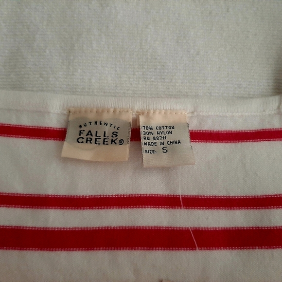 NWT FALLS CREEK Colorful Striped Knit Tank Top, size S - Picture 3 of 4